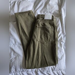 Aritzia Denim Forum Green Jeans